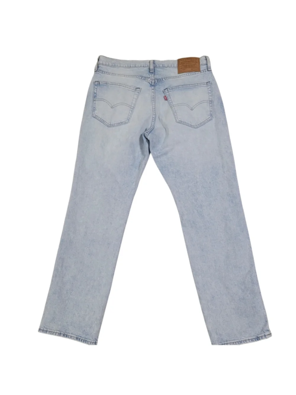 Levi's Premium 541 Mens Light Wash Straight Cotton Elastane Lyocell Jeans 33/30
